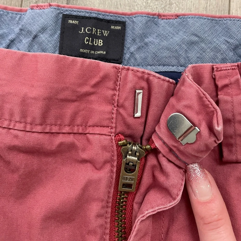 J. Crew Light Red Shorts Size 32